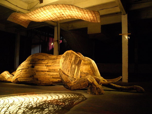 Wounded Elephant  by Andries Botha