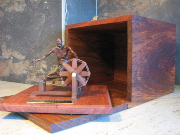 Gandhi award by Andries Botha
