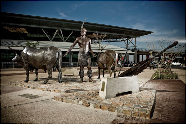 King Shaka kaSenzangakhona Memorial by Andries Botha